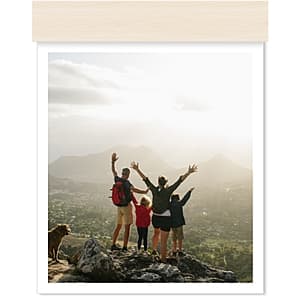 Walgreens Photo: 11"x14" Wood Hanger Board Print $7.50 + Free Store Pickup