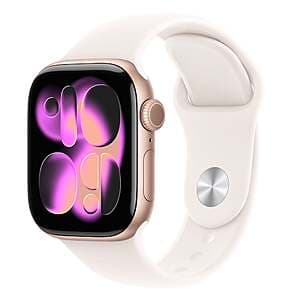Costco Members: 42mm Apple Watch Series 11 GPS w/ Sport Band (4 Colors, Size S/M) $300 + $5 S&H