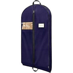 54" BALEINE Heavy Duty Garment Bag w/ Shoe Storage Travel Bag (Blue) $7