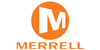 Merrell brand hiking and outdoor shoes displayed on product page.