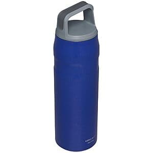 24-oz Stanley IceFlow Cap and Carry Water Bottle (Lapis Glimmer) $15.70