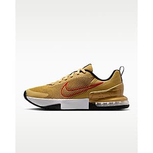 Nike Men's or Women's Air Max Alpha Trainer 6 Training Shoes (Gold/Black/Red) $56.80 + Free Shipping