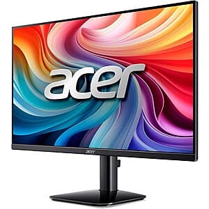 Certified Refurbished: 27" Acer KB272 G0BI 1080p FHD 120Hz IPS Monitor $59 + Free Shipping