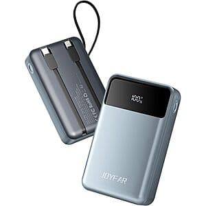 JOYFAR 30,000mAh 22.5W Powerbank w/ Built-in Cables: 3-Pk $39, 2-Pk $28 + Free Shipping w/ Prime