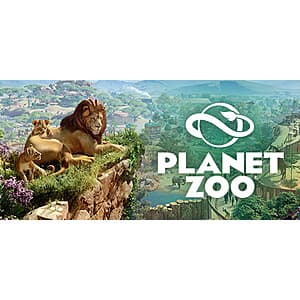 Planet Zoo - Deluxe Edition game cover art for PC on Steam.