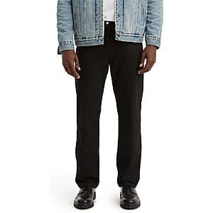 Prime Members: Levi's Men's 550 Relaxed Fit Jeans (Black) $24.65 + Free Shipping