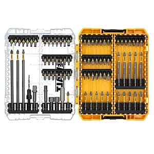 Select Locations: 81-pc DEWALT Maxfit Ultra Steel Screwdriving/Drill Bit Set $19.90 + Free Store Pickup