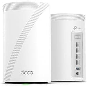 2-pk TP-Link Deco 7 Pro BE63 Tri-Band Mesh Wi-Fi 7 System $269 + Free S&H