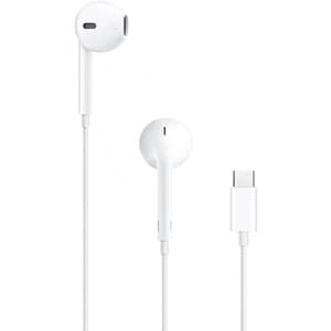 Apple EarPods Wired Ear Buds w/ Built-in Remote & USB-C Plug $10