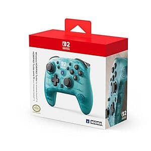 HORI Wireless HORIPAD Turbo Controller for Nintendo Switch 2 (Aqua) $35.80 + Free S&H