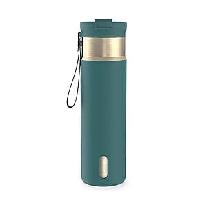 24-Oz Contigo DualSip Stainless Steel Water Bottle (Mineral Teal Champagne) $15.75 & More