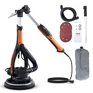 VEVOR 900W Wall Smoother w/ 12 Sanding Pads (Self-Priming) $64.15 + Free Shipping
