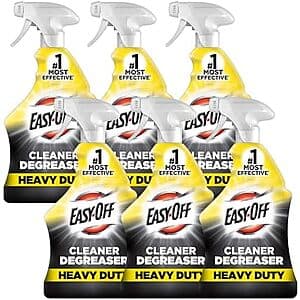 6-Pack 32oz. Easy-Off Heavy Duty Degreaser All-Purpose Cleaner Spray $10.75 w/ S&S