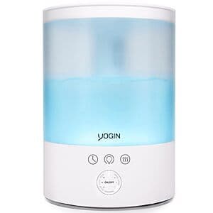 2.5L YOGIN Ultrasonic Cool Mist Top Fill Humidifier $16.50