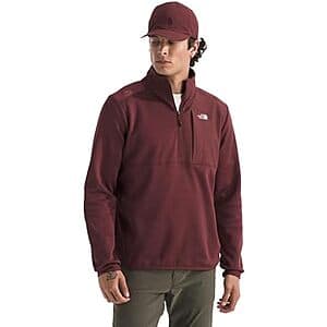 The North Face Men's TNF Performance Fleece 1/4 Zip Jacket (Sumac) $56 + Free S&H