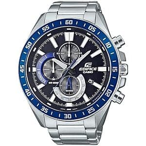 50mm Casio Men's Edifice Chronograph Stainless Steel Watch $72 + Free S&H