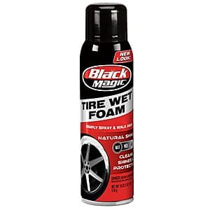 18-oz Black Magic Wet Foam Tire Cleaner & Shine Spray $4.25 w/ S&S