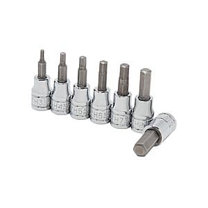 Select Stores: Clearance Sale: Kobalt 7-Piece 3/8" Hex Bit Driver Socket Set $6 & Much More + Free Store Pickup