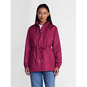 Big Chill Women's Lined Anorak Jacket w/ Hood (Various Colors) $20