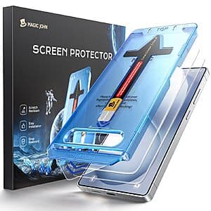 2-Pk MAGIC JOHN 6.9" Samsung Galaxy S26 Ultra Screen Protector $10.80