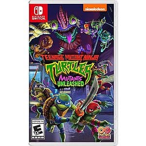 TMNT Mutants Unleashed (Nintendo Switch) $18