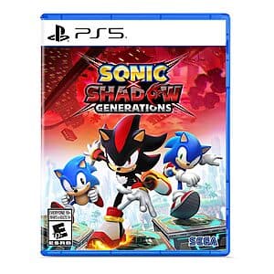 Sonic X Shadow Generations (PS5, Xbox Series X or Switch) $13 + Free S&H w/ Prime