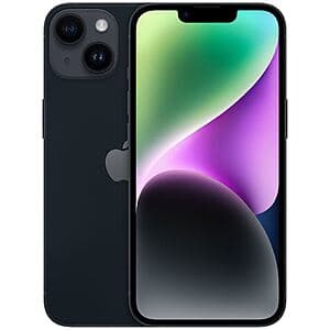 128GB Apple iPhone 14 Unlocked Smartphone (Refurbished: Excellent, Midnight) $420 + Free Shipping