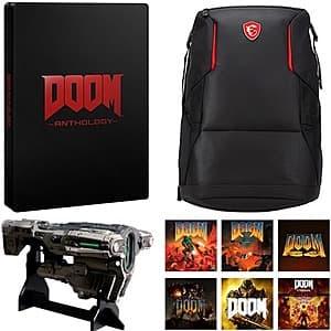 Doom Anthology Steelbook w/ 5" Replica BFG & MSI Backpack (PC, Switch, Xbox, PS) $80 + Free Shipping