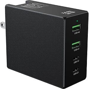4-Port 100W Minthouz GaN USB-C Charger Block Fast Charging Power Adapter $10