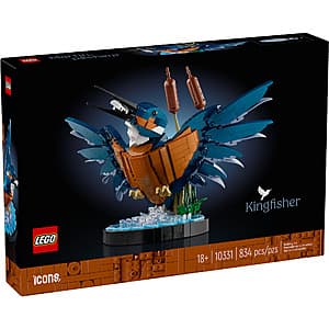 New Petco Customers: 834-Piece LEGO Kingfisher Bird Building Set $40 + Free Shipping