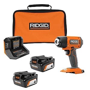 RIDGID Cordless Compact Heat Gun w/ 2x 4.0 Ah Battery & Charger $149 + Free S&H