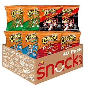 40-Count 1-Oz. Cheetos Cheese Flavored Snacks Variety Pack $11.75 w/ Subscribe & Save & More