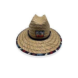Men's Ozark Wide Brim Straw Hat w/ Elastic Band: Natural $7.65 or Blue $6.55 + Free S/H on $35+