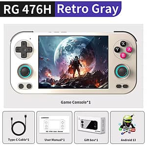 4.7" ANBERNIC RG476H Android 1280x960 120Hz IPS Retro Gaming Handheld (3 Colors) $132.75 + Free Shipping