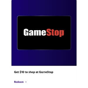 Select Xfinity Rewards Members: $10 GameStop eGift Card Free