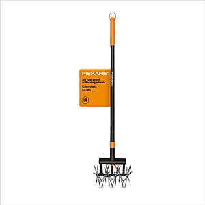 Fiskars 40"- 60" Extendable Cultivator for Garden & Lawn $34.88