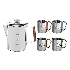 Costco Members: Select Stores: 5-Piece Alpine Mountain Gear Coffee Set $8 (In-Store Purchase Only)