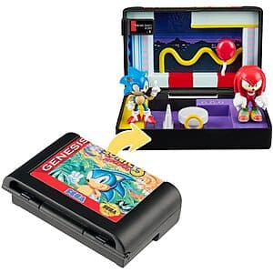 SEGA Genesis Cartridge Console Heroes: Sonic The Hedgehog 3 Diorama Playset $5.40