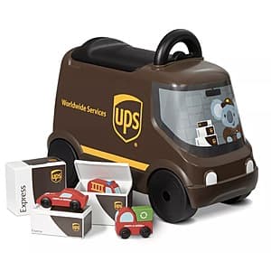 Radio Flyer UPS Delivery Truck Kids Ride-On Toy $25 + Free Pickup