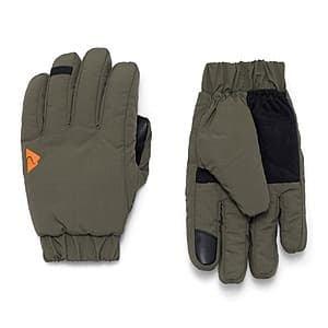 Ozark Trail Men's Midweight Gloves (Green, S/M Only) $7.90
