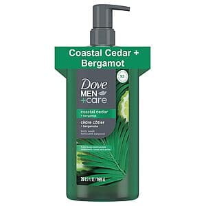 26-Oz Dove Men + Care Body Wash (various) from $5.86 w/ S&S