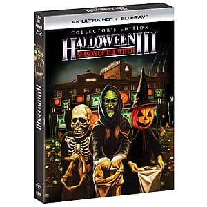 Halloween III: Season of the Witch Collector's Edition (1982) (4K UHD + Blu-Ray) $14.80