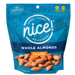 16-oz Nice! Whole Almonds (various) $4 + Free Store Pickup ($10 Min.)