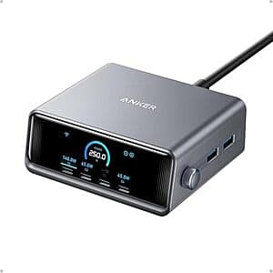Anker GaN Prime 6-Port up to 250W USB-C Charging Station w/ 2.26" Display $95 + Free S&H