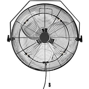 18" Amazon Basics Outdoor Wall Mount Misting Fan $38.70 + Free S/H
