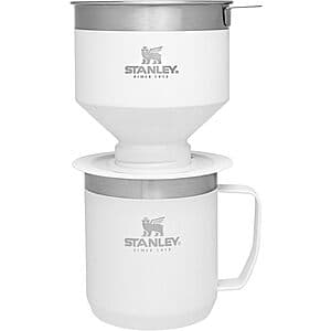 12-Oz Stanley Perfect Brew Stainless Steel Pour Over Camp Mug w/ Lid (3 Colors) $26