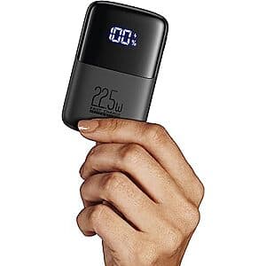 INIU 3-Port 10000mAh USB-C & USB-A 22.5W Mini Portable Power Bank $10.55