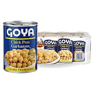 8-Pk 15.5-Oz Goya Chick Peas $6.45 w/ S&S