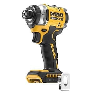 DeWALT 20V MAX XR Cordless 1/4" Impact Driver (Tool Only) $96 + Free S&H w/ Prime