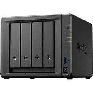 Synology DiskStation 4-Bay NAS Server (Diskless): DS925+ $512, DS425+ $416 + Free S&H